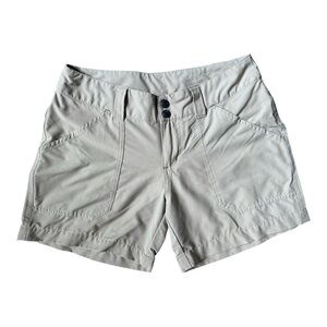 Patagonia size 6 tan women's hiking sports shorts